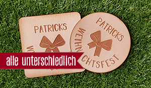 Schleife - Jeder Bierdeckel ein anderer Name