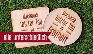 Letzter Tag - Jeder Bierdeckel ein anderer Name