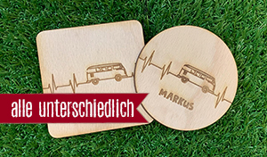 Bulli Beat - Jeder Bierdeckel ein anderer Name 