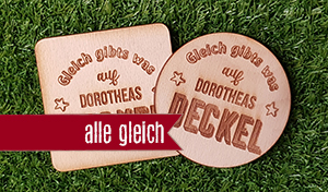 Auf den Deckel - Ein Name für Alle