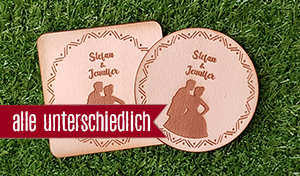 Pärchen - Jeder Bierdeckel ein anderer Name