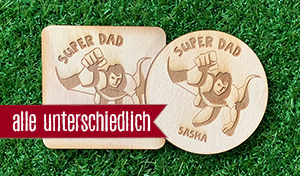 Superdad - Jeder Bierdeckel ein anderer Name 