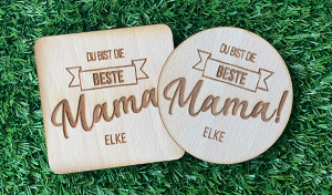 Beste Mama - Jeder Bierdeckel ein anderer Name