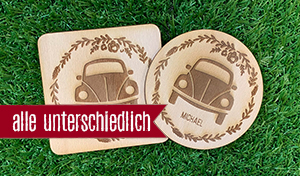 Blumen Käfer - Jeder Bierdeckel ein anderer Name 