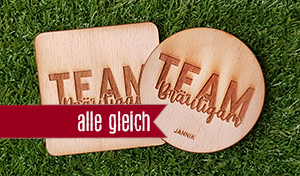 Team Bräutigam - Ein Name für Alle