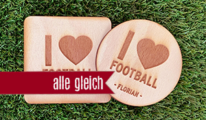 I love Football - Ein Name für Alle