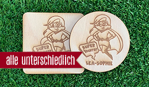 Supertochter - Jeder Bierdeckel ein anderer Name 