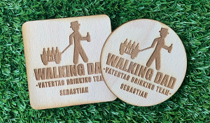 Walking Dad - Jeder Bierdeckel ein anderer Name