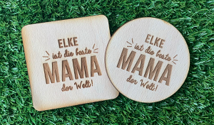 Mama ist die beste - Jeder Bierdeckel ein anderer Name